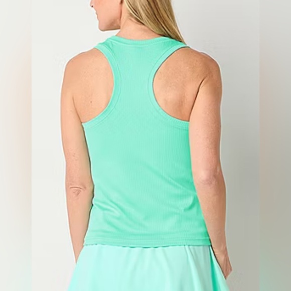 Xersion Womens Rib Scoop Neck Sleeveless Tank Top Size Medium NWT - Picture 4 of 9